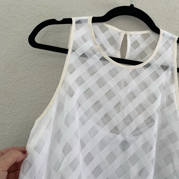 Nanette Lepore Lattice Print Top - Picture 3 of 8